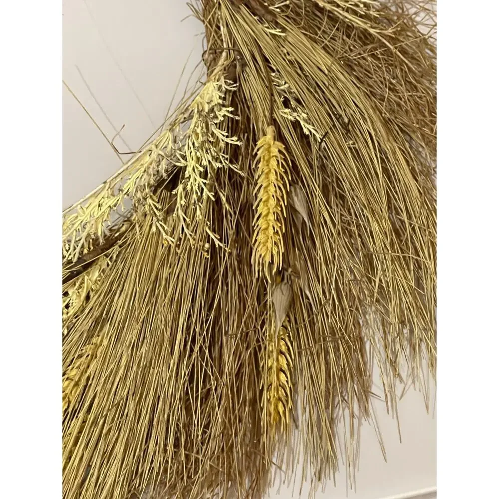 VanCortlandt Farms Handmade Dried Flower Savannah Wheat 22”